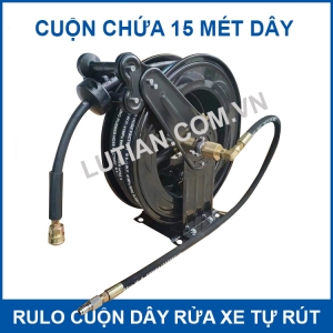 RULO - Cuộn Dây Rửa Xe Áp Lực Cao Tự Rút 15M