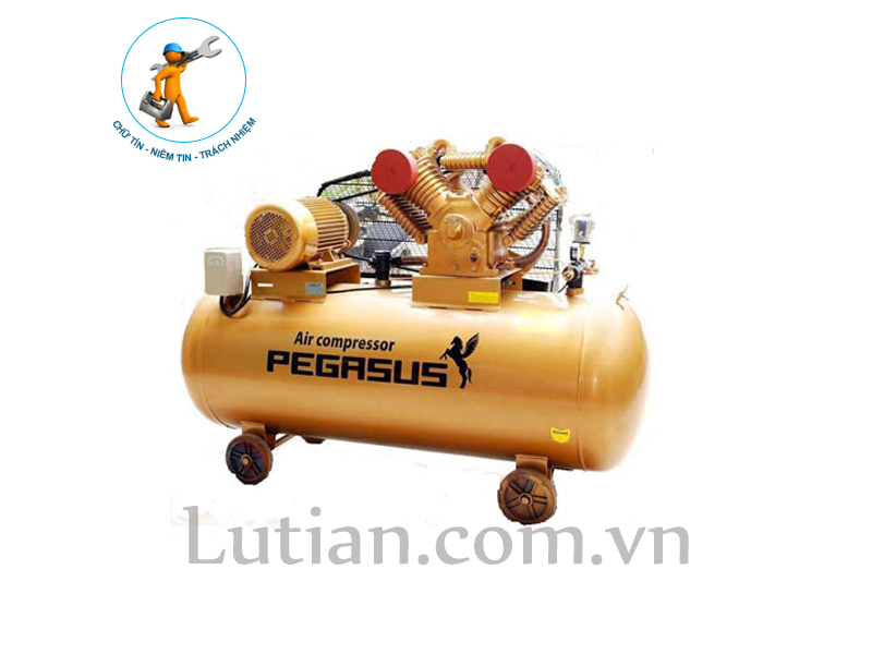 MÁY NÉN KHÍ DÂY ĐAI PEGASUS 500L-10HP lưu lượng 1000