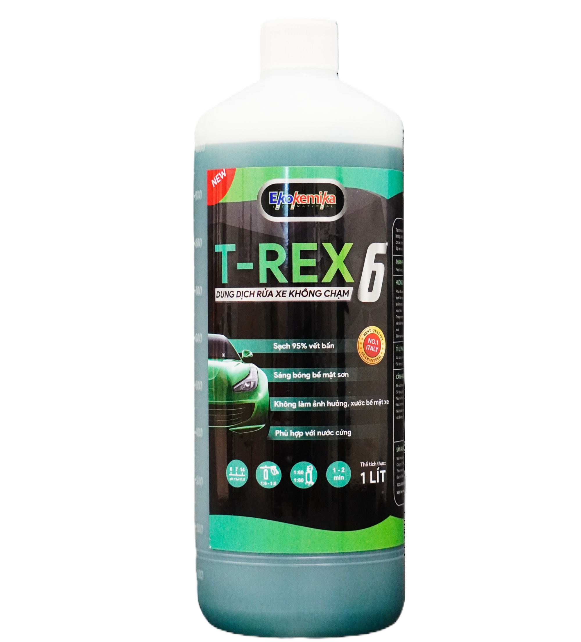 Dung dịch rửa xe không chạm T-Rex 6 can 1L